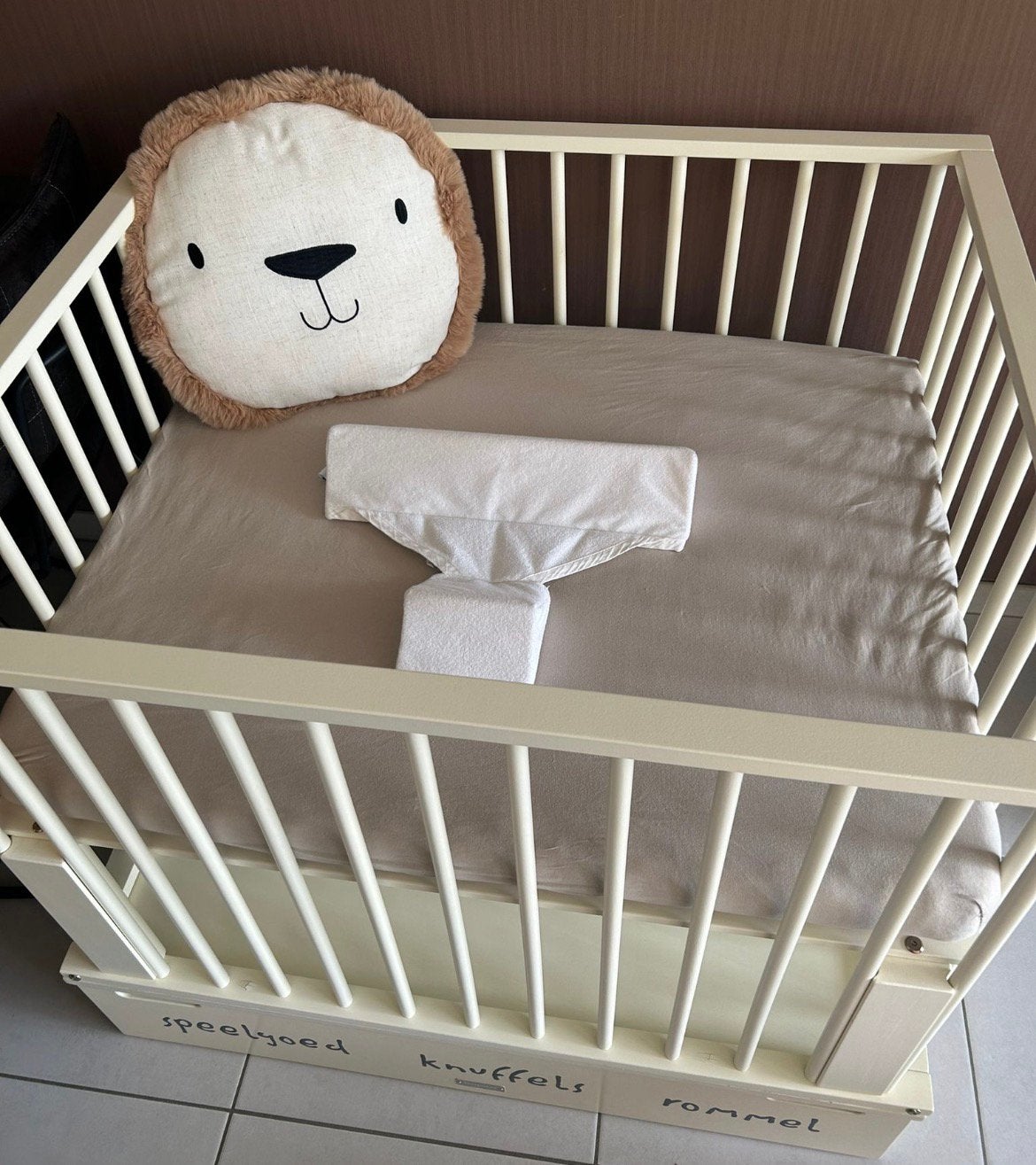 Baby park baby box, Kinderen en Baby's, Ophalen, Gebruikt, Rechthoekig, In hoogte verstelbaar