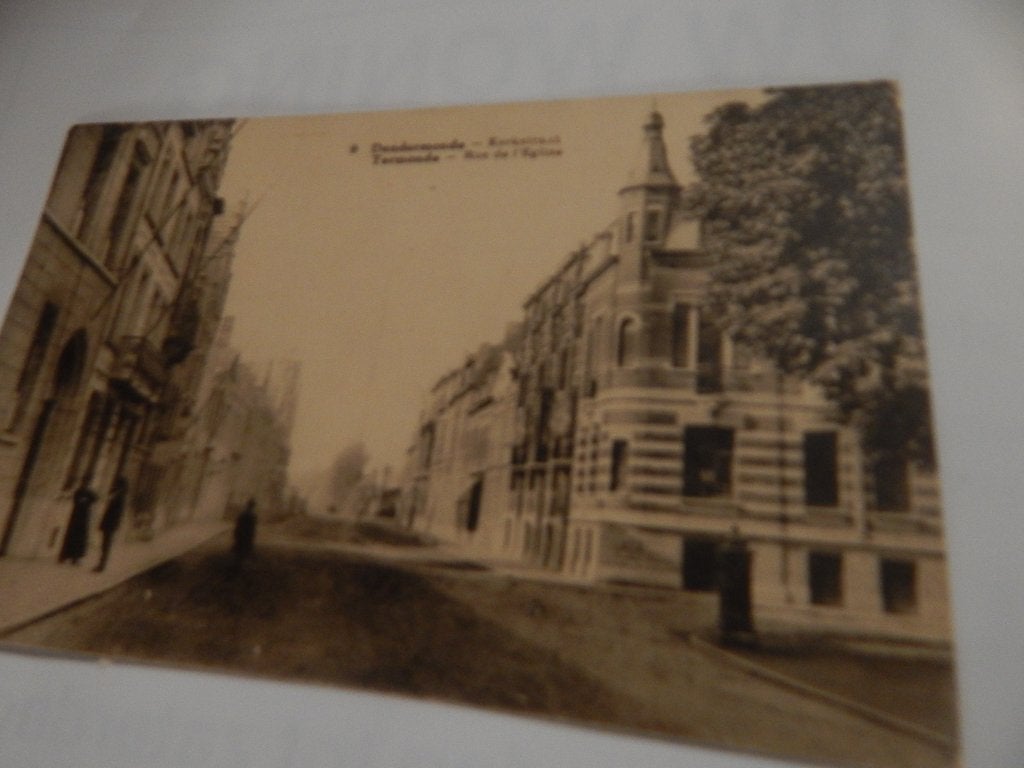 KERKSTRAAT DENDERMONDE, Collections, Cartes postales | Belgique, Enlèvement ou Envoi, Flandre Orientale