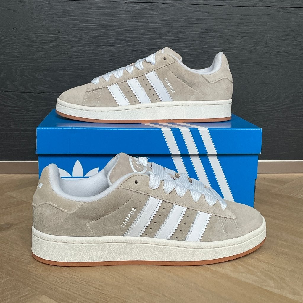 Adidas Campus 00s Beige White Gum maat 39 1/3 NIEUW, Kleding | Dames, Verzenden, Beige, Sneakers