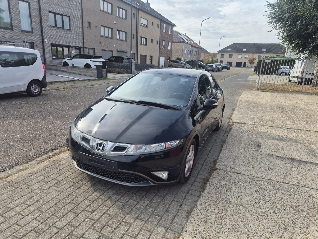 Honda Civic 1.4 - Airco - régulateur vitesse + Inspection, Autos, Euro 5, Achat, Entreprise, Noir