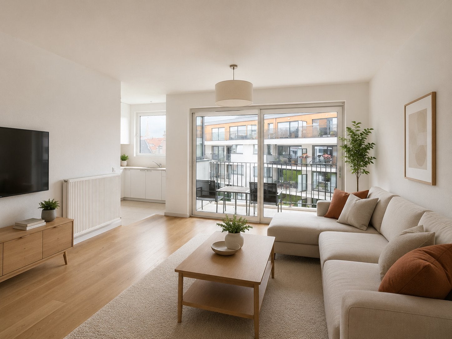 TE HUUR – LICHTRIJK 2-SLAAPKAMERAPPARTEMENT IN SCHAARBEEK, Immo, 50 m² of meer, Brussel