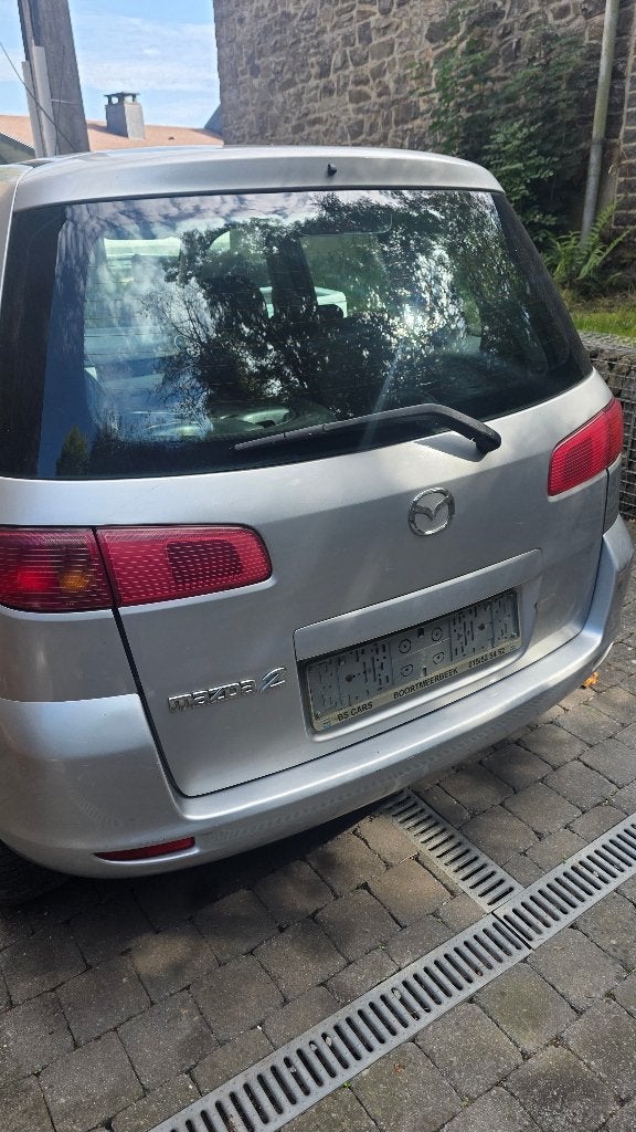 Mazda 2 1.4 diesel 2005 (export/pieces), Autos, Argent ou Gris, Achat, Boîte manuelle, Noir