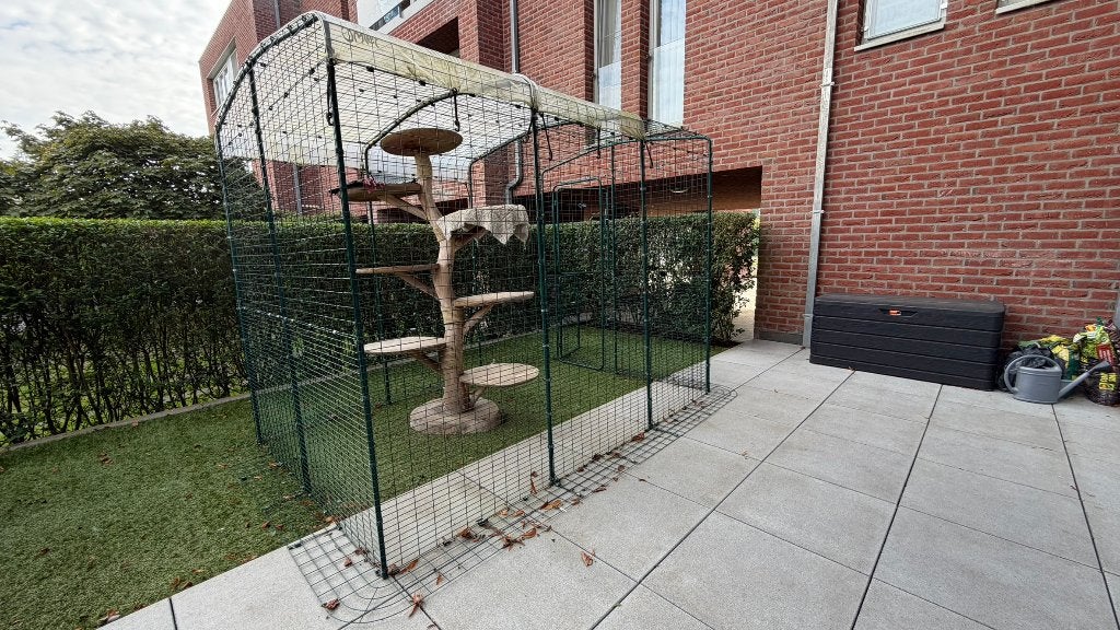 Gratis Omlet kattenren 2,2 x 3,1 m, Animaux & Accessoires, Enlèvement, Utilisé