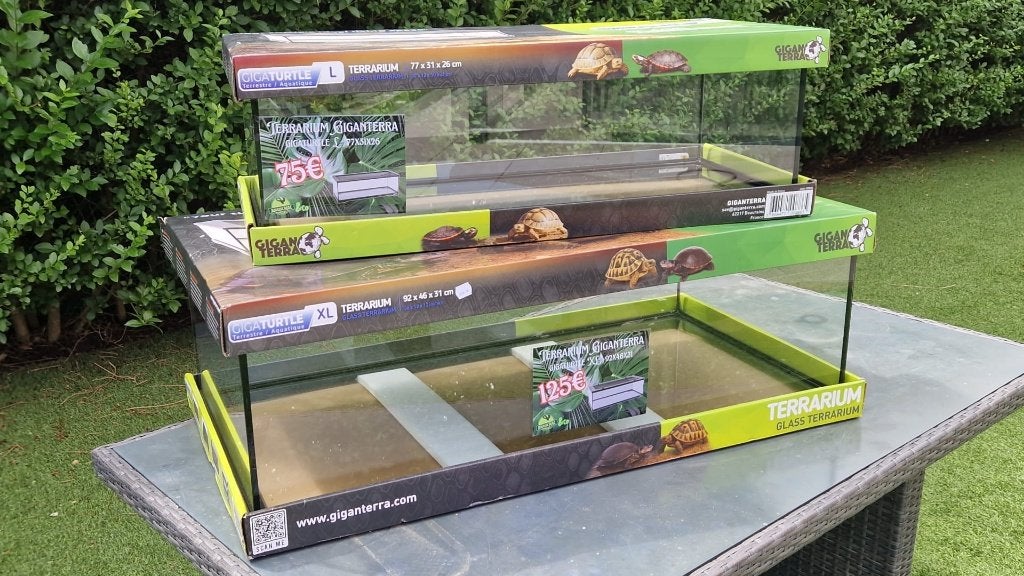 nieuw terrarium voor schildpadden van giganterra, Dieren en Toebehoren, Ophalen, Nieuw, Terrarium of Paludarium