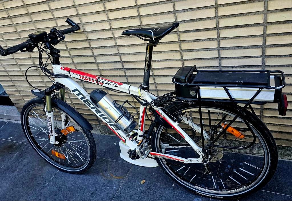 Electrische mountainbike Merida met 2 batterijen, Ophalen