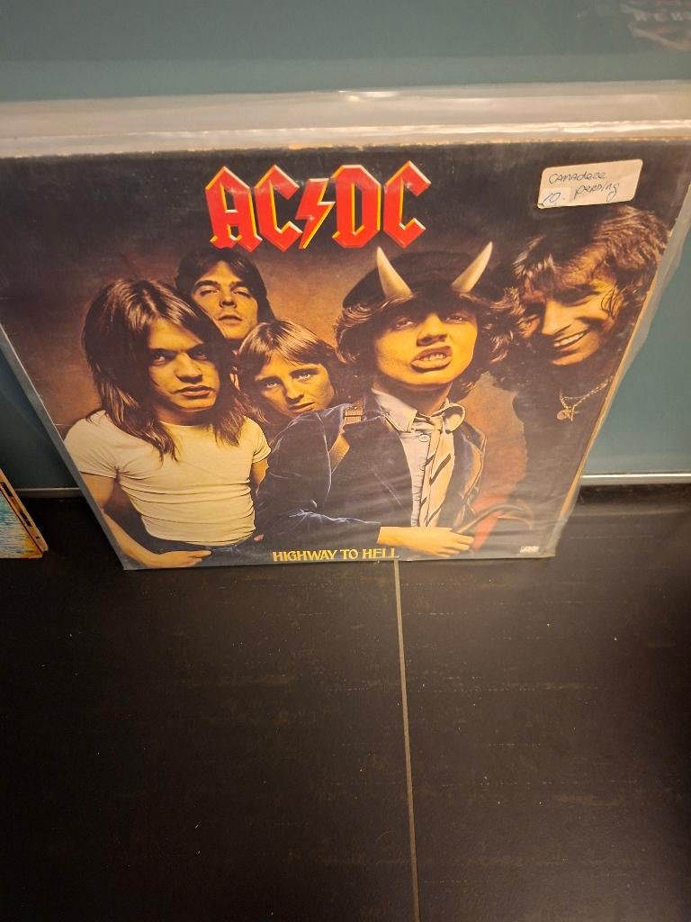 lp - ac/dc - highway to hell - canadian press, Gebruikt, Ophalen of Verzenden, 1970 - 1979, 12 inch