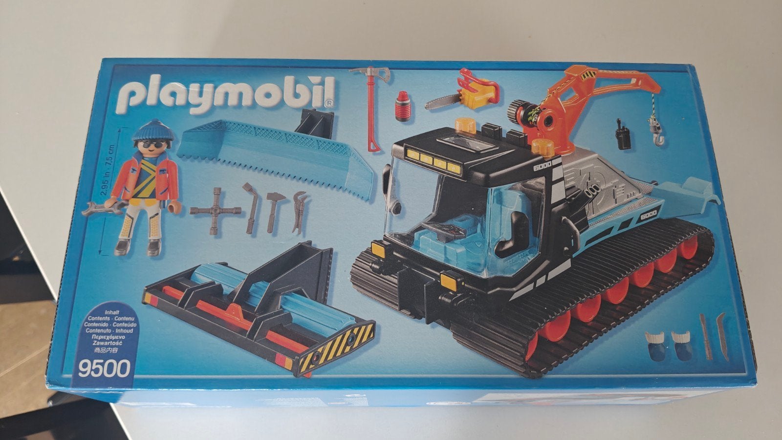 Playmobil 9500 - sneeuwruimer - nieuw in ongeopende doos !, Complete set, Voertuig, Nieuw, Family fun
