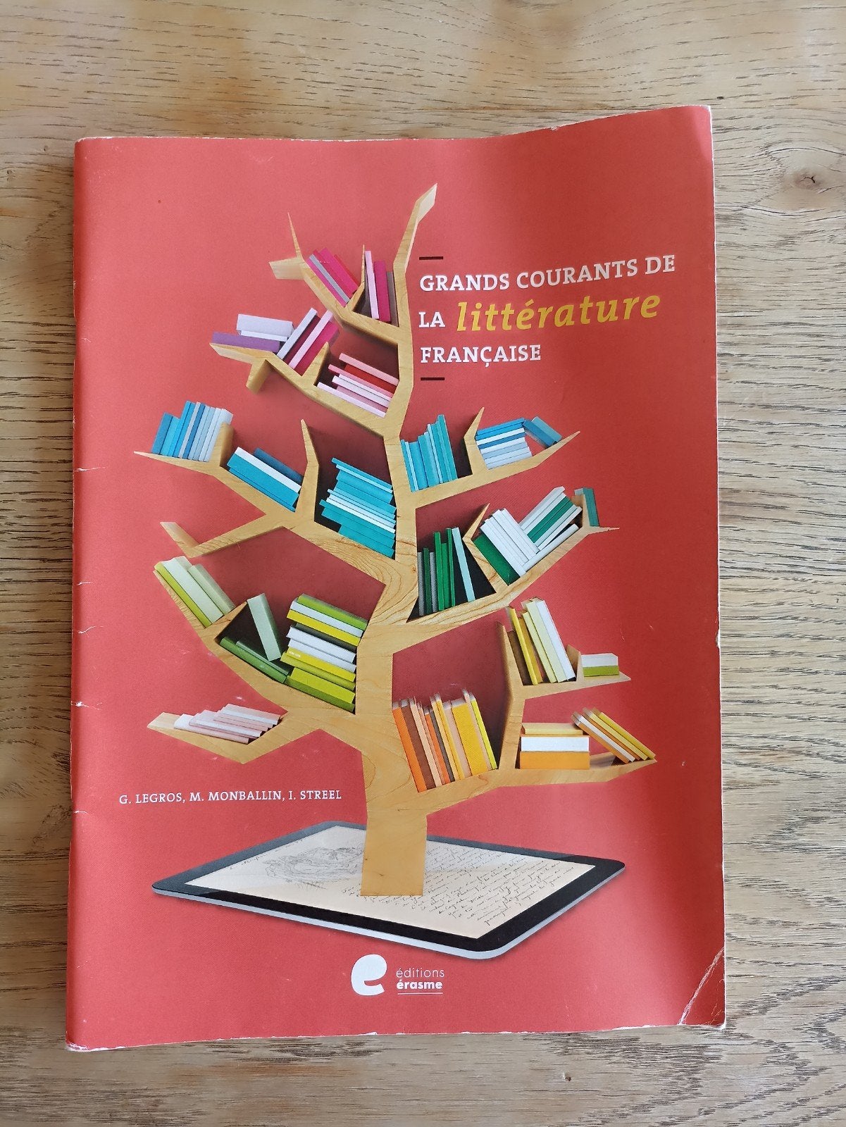 Grands courants de la littérature française - Éditions Érasm, Livres, Enlèvement ou Envoi, Utilisé