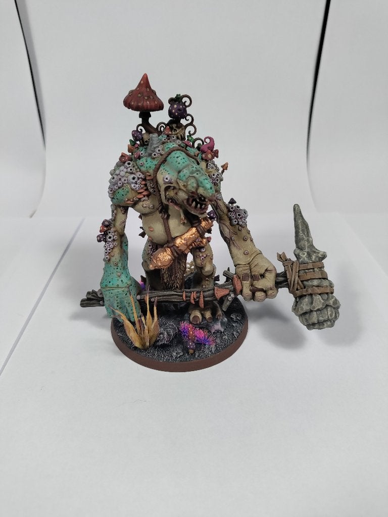 Warhammer Age of Sigmar/Fantasy - Troggoth/Troll miniatures, Gebruikt, Figuurtje(s), Warhammer, Ophalen of Verzenden