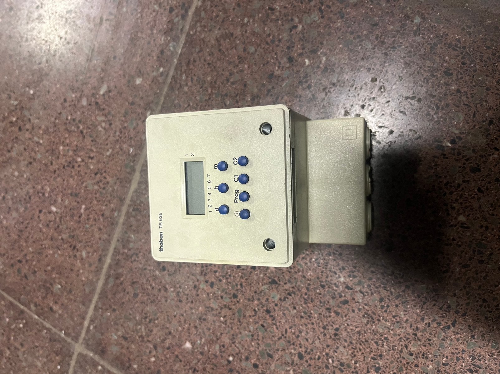 Theben TR636 digitale schakelklok, Ophalen, Zo goed als nieuw