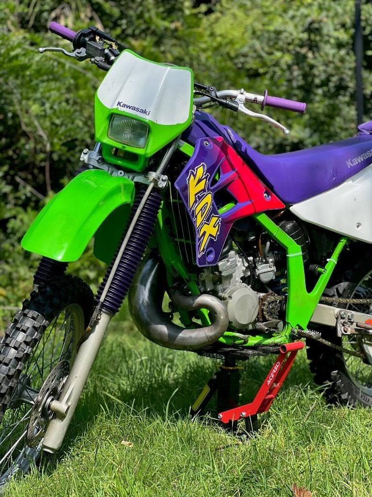 KDX200 Kawasaki, Motoren, Occasion, Particulier, Enduro, Minimaal motorrijbewijs A2