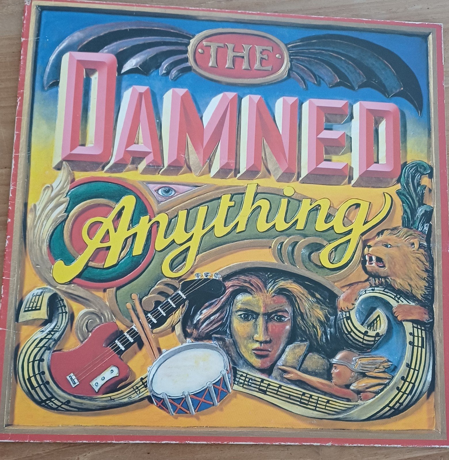 Vinyle  The Damned Anything ed limitée pop up Gatefold  1986, Enlèvement