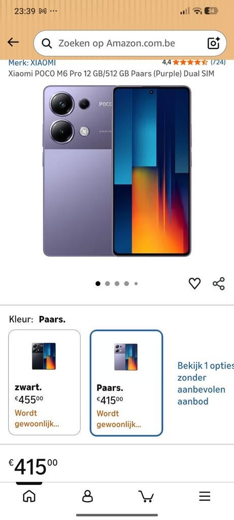 POCO M6 Pro - 512GB / 12GB RAM -nieuw, Télécoms, Téléphonie mobile | Marques Autre, Enlèvement ou Envoi