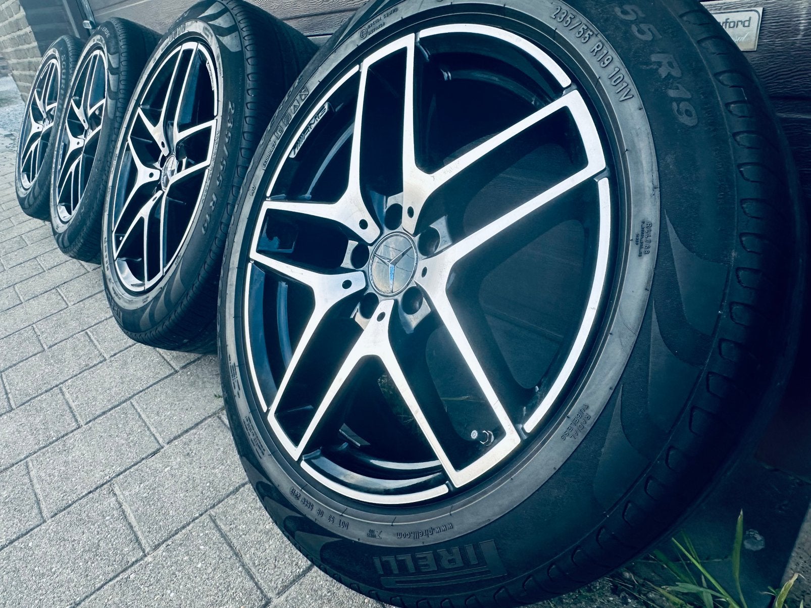 Jantes Mercedes Original Amg GLC 43, Autos : Pièces & Accessoires, Enlèvement, 19 pouces, Pneu(s)