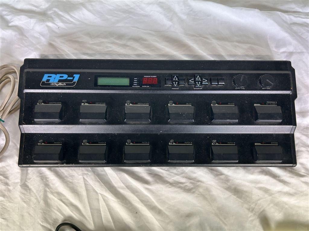 A7351. Vintage multi effect voor gitaar, Digitech RP 1, Ophalen of Verzenden, Gebruikt