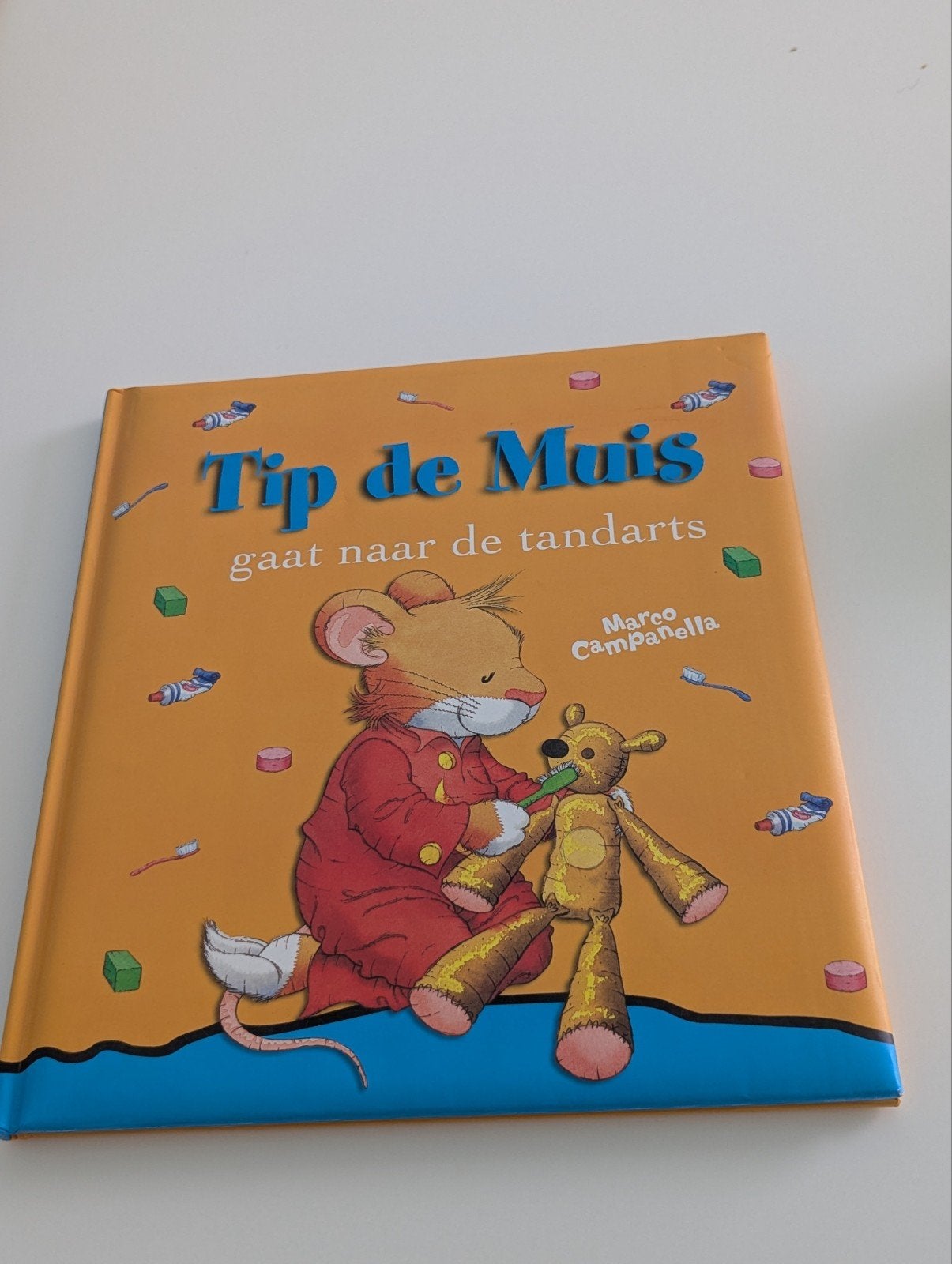 Prentenboek Tip de muis gaat naar de tandarts, Ophalen of Verzenden