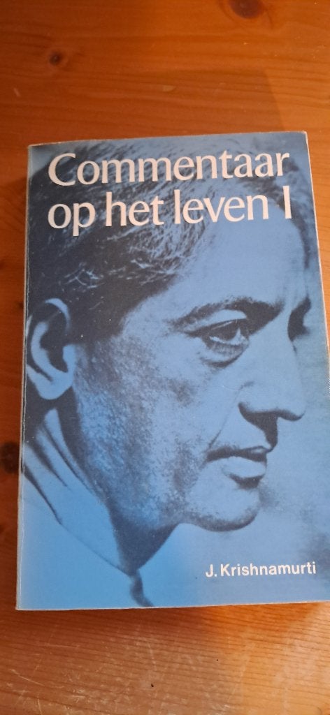 Boek filosofie ´ Commentaar op het leven ´, Ophalen, Gelezen, J. Krishnamurti