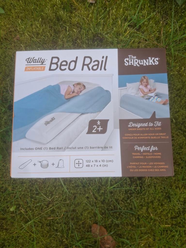 Wally opblaasbaar bed rail, Ophalen