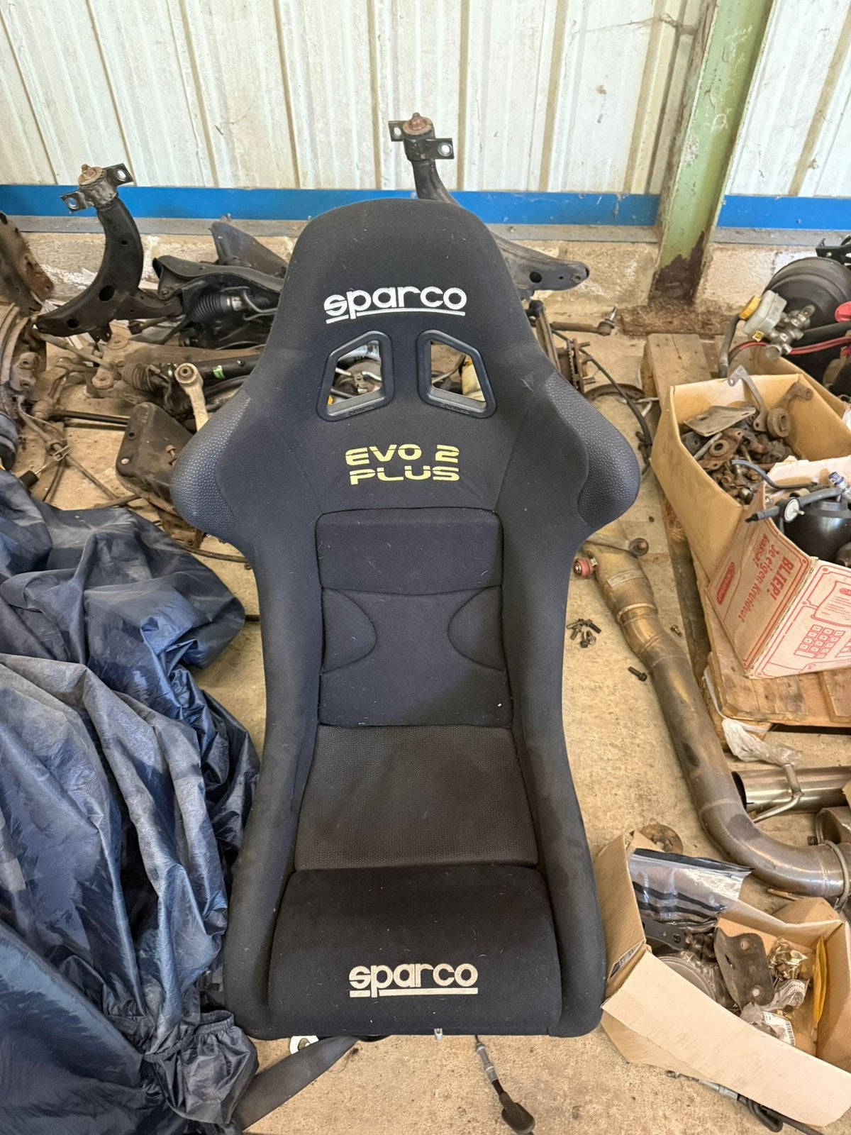 Sparco evo 2 plus autostoel, Auto diversen, Autosport-onderdelen, Ophalen, Zo goed als nieuw