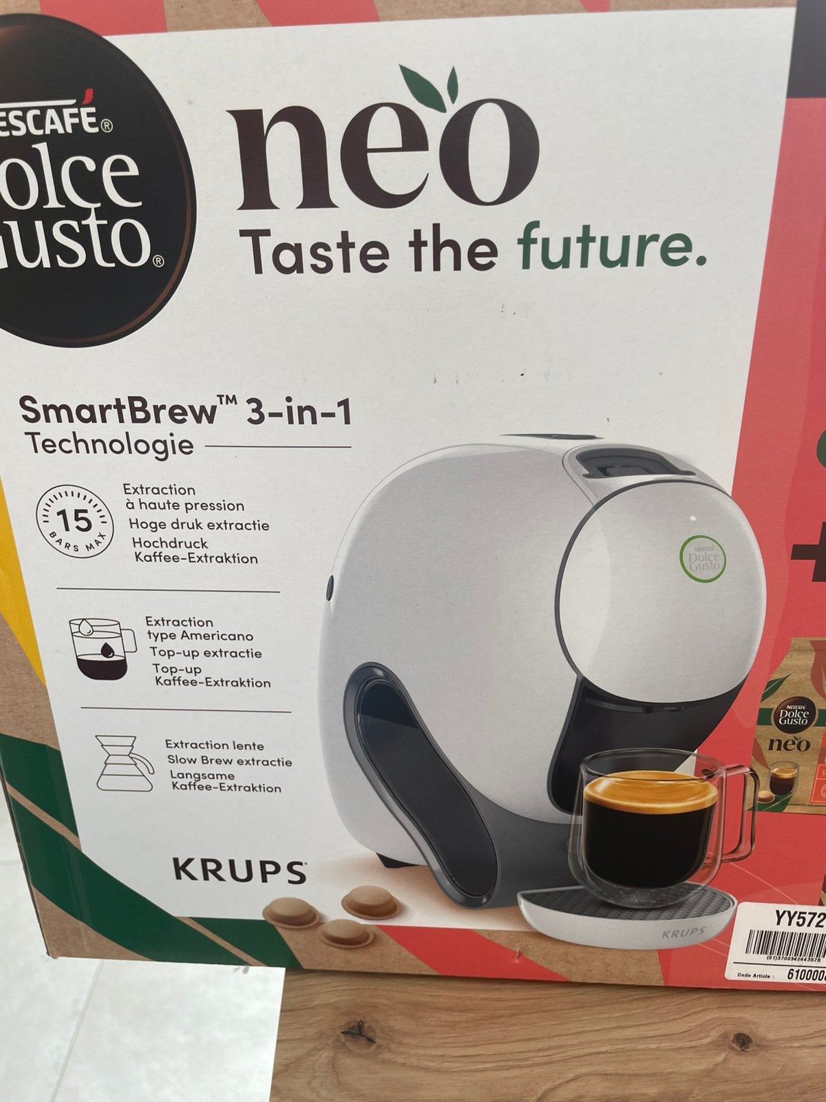 Dolce gusto neo neuf, Electroménager, Enlèvement, Comme neuf
