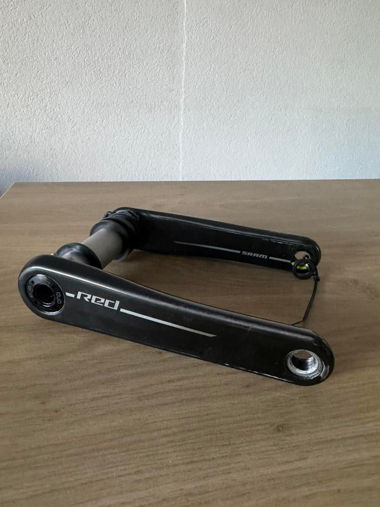 Sram red e1 xplr crankset 172,5mmm, Fietsen en Brommers, Fietsonderdelen, Zo goed als nieuw, Crankstel of Pedalen, Kunststof, Gravelbike