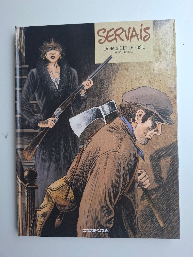 INTEGRALE SERVAIS LA HACHE ET LE FUSIL TOMES1-2 COMPLET EO, Livres, Série complète ou Série, Enlèvement ou Envoi, Comme neuf