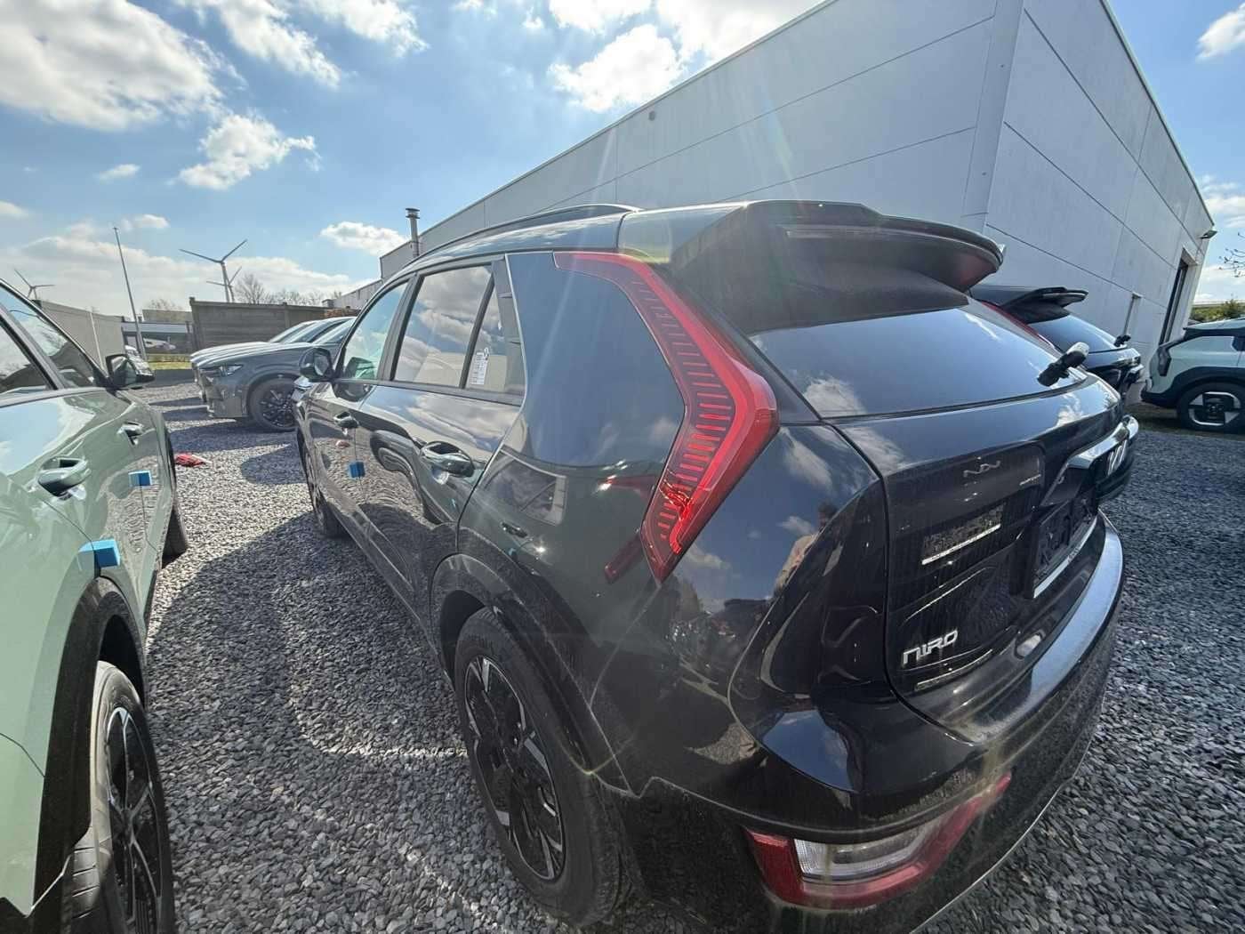 Kia Niro EV 64.8 kWh Pace (automaat), Auto's, Kia, Automaat, Gebruikt, Airbags, Zwart