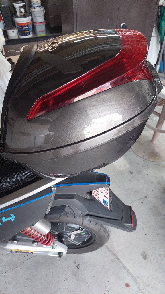 koffer voor helm, Motoren, Accessoires | Koffers en Tassen, Ophalen of Verzenden, Zo goed als nieuw