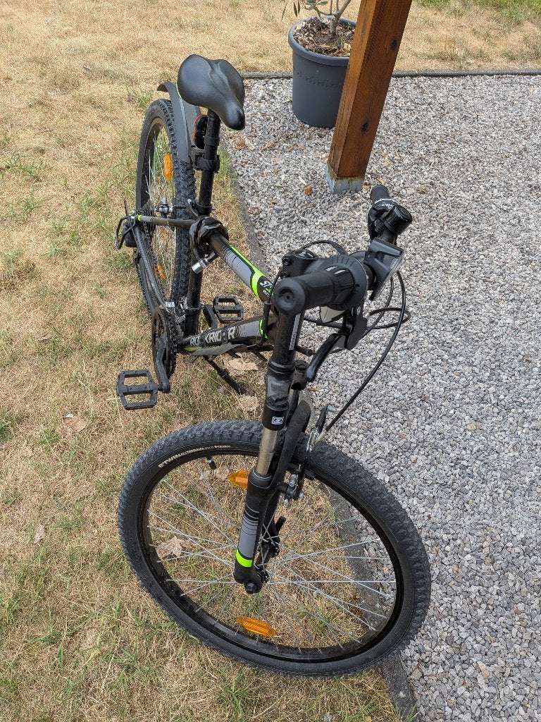 Mountainbike kind 24 inch ROCKRIDER ST 500 9 -12 jaar, Ophalen, Gebruikt, Heren