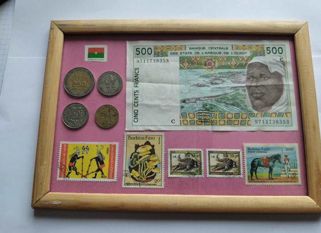 postzegels, munten , Burkina Faso, Timbres & Monnaies, Monnaies | Afrique, Enlèvement ou Envoi, Afrique du Sud, Série