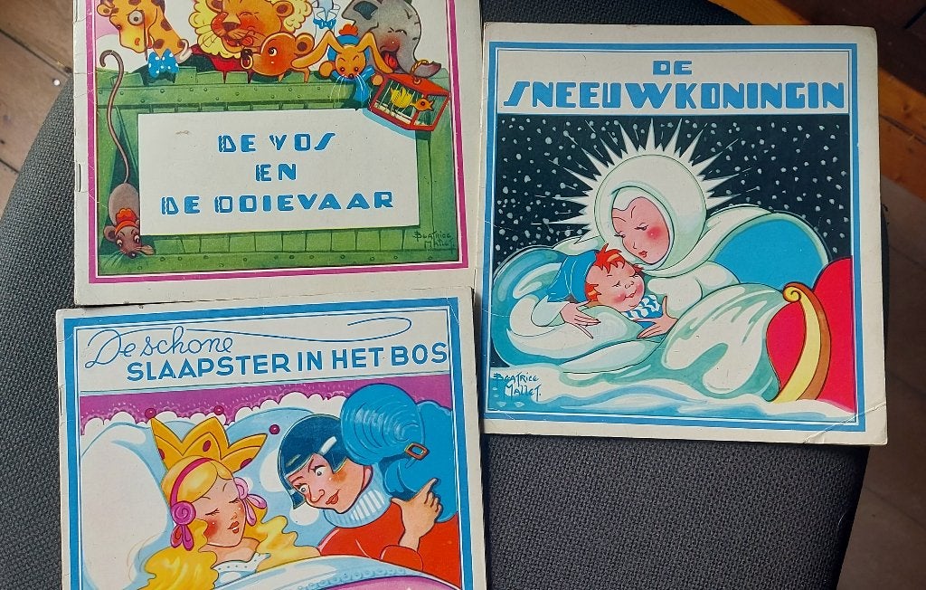 vintage prentenboekjes, Boeken, Ophalen, Gelezen, Prentenboek