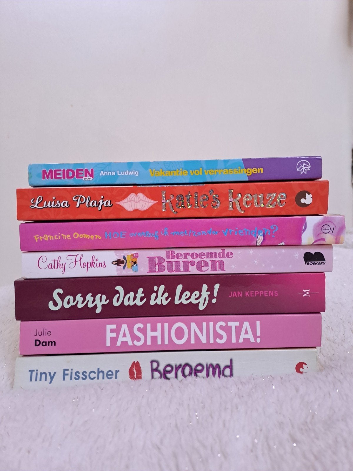 Chicklit x7! Leuk boekenpakket voor meiden., Ophalen of Verzenden