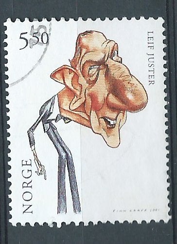 NOORWEGEN, Postzegels en Munten, Ophalen of Verzenden, Noorwegen, Gestempeld