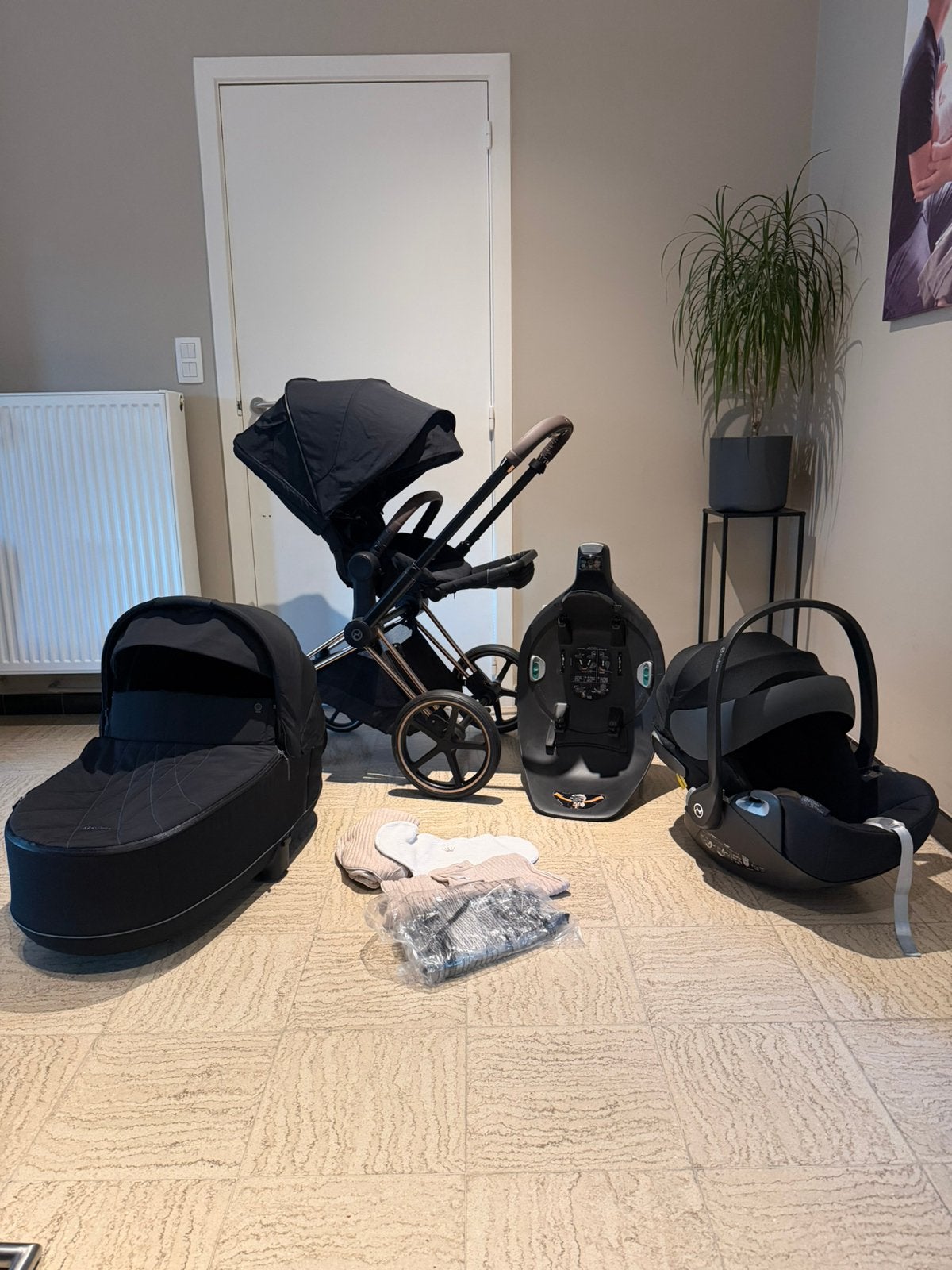 Cybex Priam – volledig pakket –  als nieuw, Enlèvement, Comme neuf, Poussette, Avec siège auto