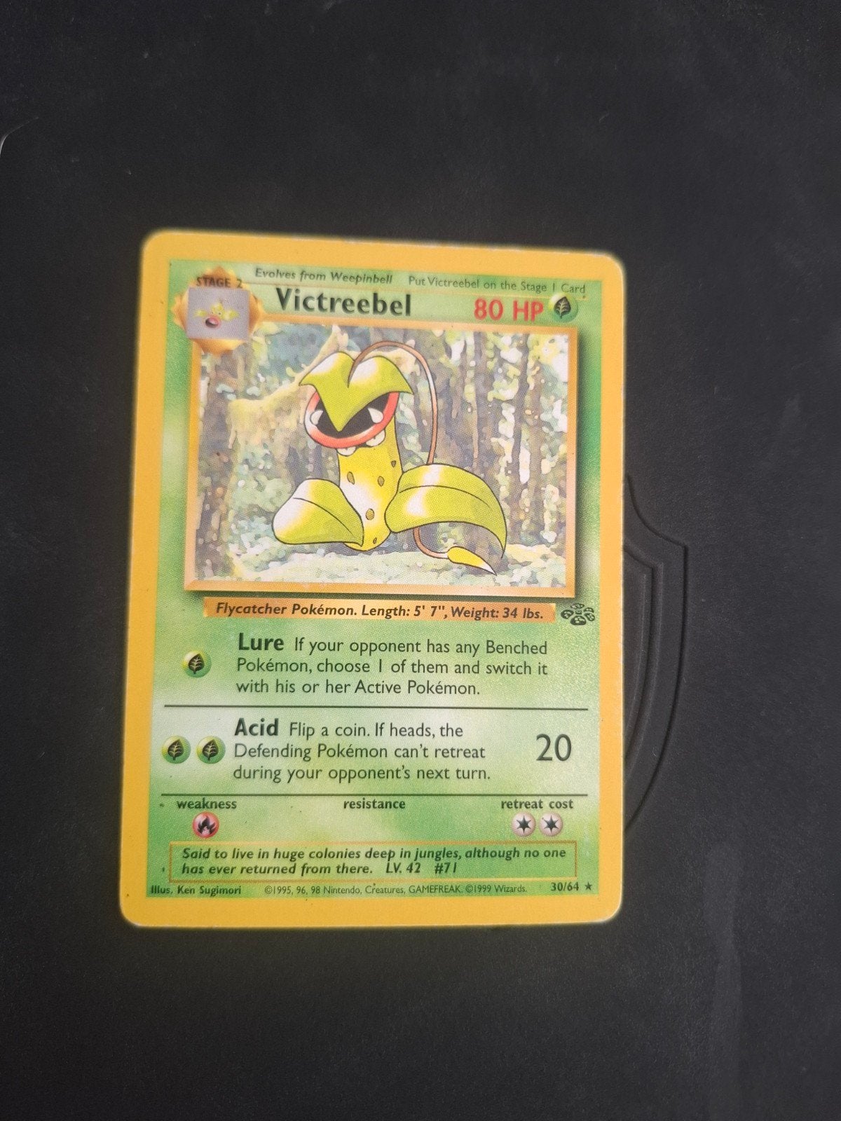 Carte Pokémon Victreebel 80 HP - Rare, Enlèvement ou Envoi