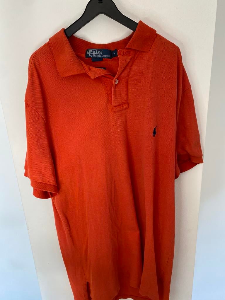 Polo ralph lauren oranje M, Verzenden, Gedragen, Maat 48/50 (M), Oranje