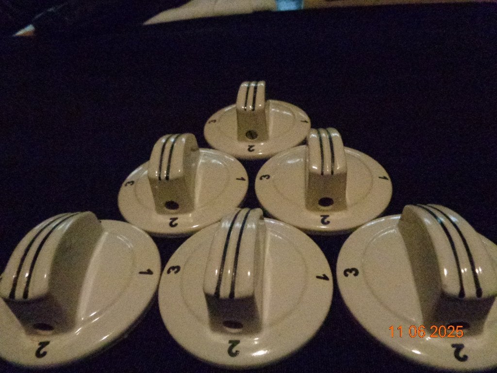 13porseleine knoppen voor kookfornuis, Hete lucht, Nieuw, Ophalen of Verzenden, Energieklasse A of zuiniger