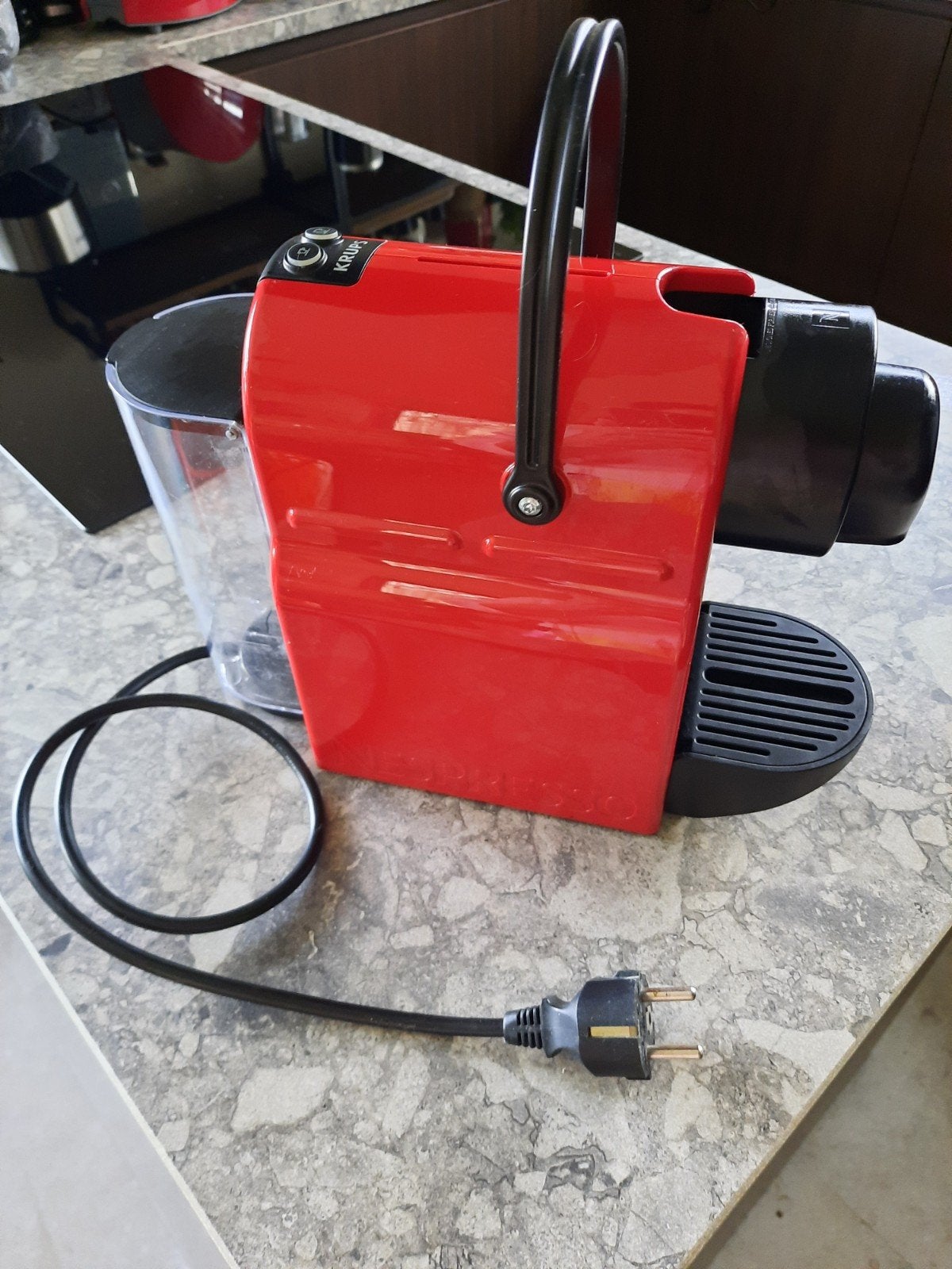 Nespresso koffie machine Krups., 1 tasse, Enlèvement ou Envoi, Machine à espresso, Dosettes et capsules de café
