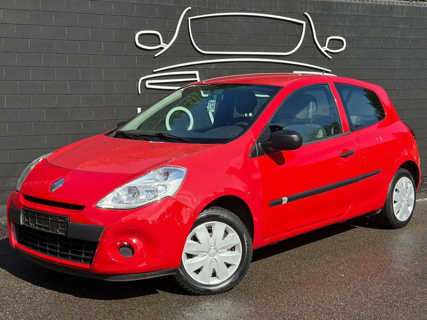 Renault Clio 1.2i* 46 938 KM *+EURO 4, Autos : Divers, Rouge, 1149 cm³, Berline, Essence