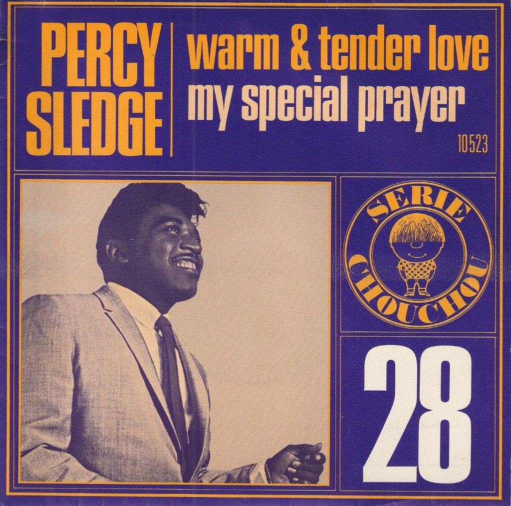 Percy Sledge - Warm & tender love, R&B et Soul, 7 inch, Utilisé, Envoi