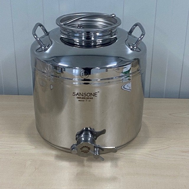 Honingvat inox van 5 t/m 50 liter, Huis en Inrichting, Keuken | Potten en Pannen, Niet ingevuld, Inox, Niet ingevuld, Nieuw