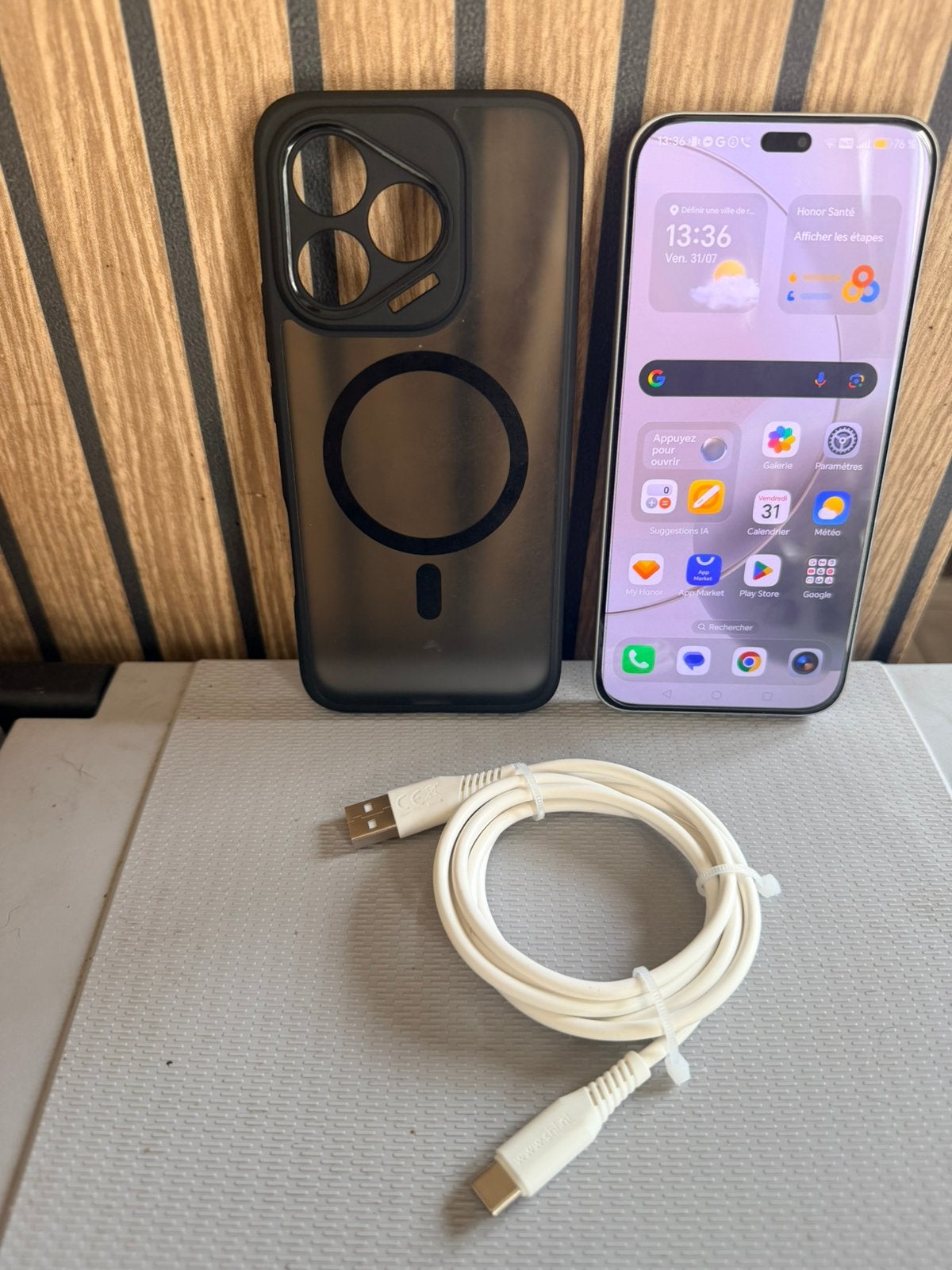 Honor 400 Lite 5G 256gb/8go+8go ram (16gb) coque et cable, Télécoms, Téléphonie mobile | Samsung, Enlèvement ou Envoi, Comme neuf