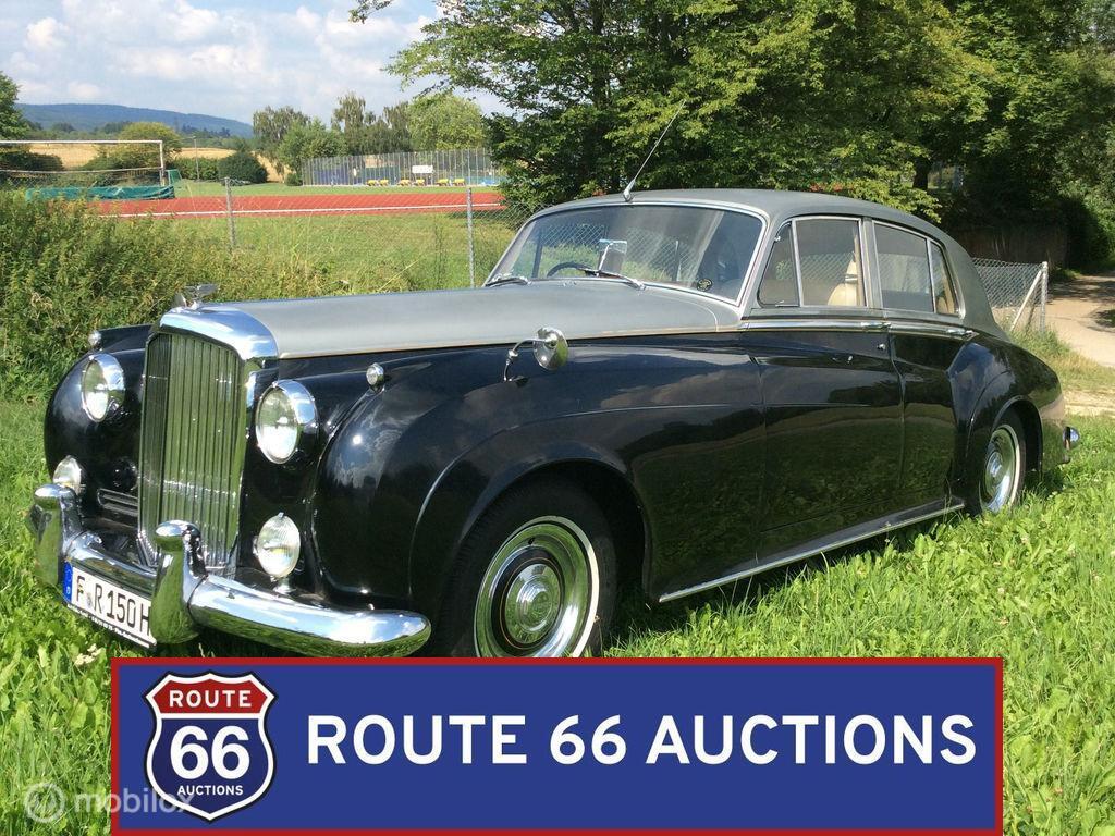 Bentley Continental S1 Saloon | 1958 | Route 66 Auctions, Auto's, Zwart, Bedrijf, Handgeschakeld, Overige carrosserie