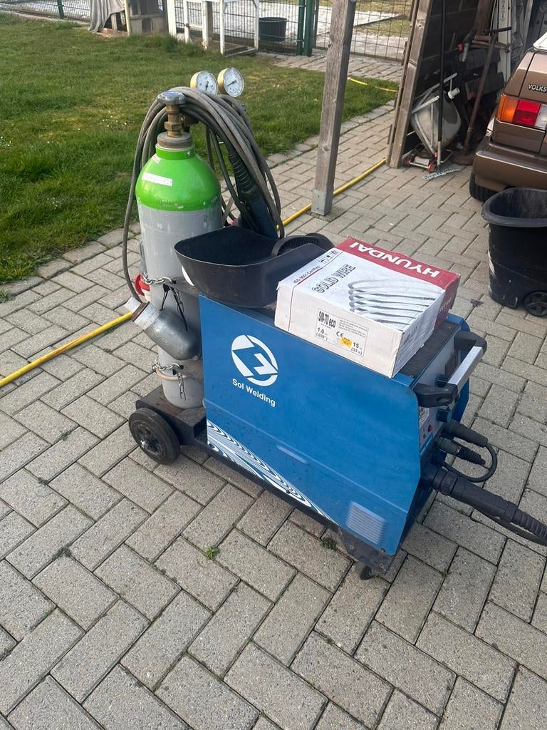 Solwelding futura 2500C, Bricolage & Construction, Outillage | Soudeuses, Enlèvement, Utilisé