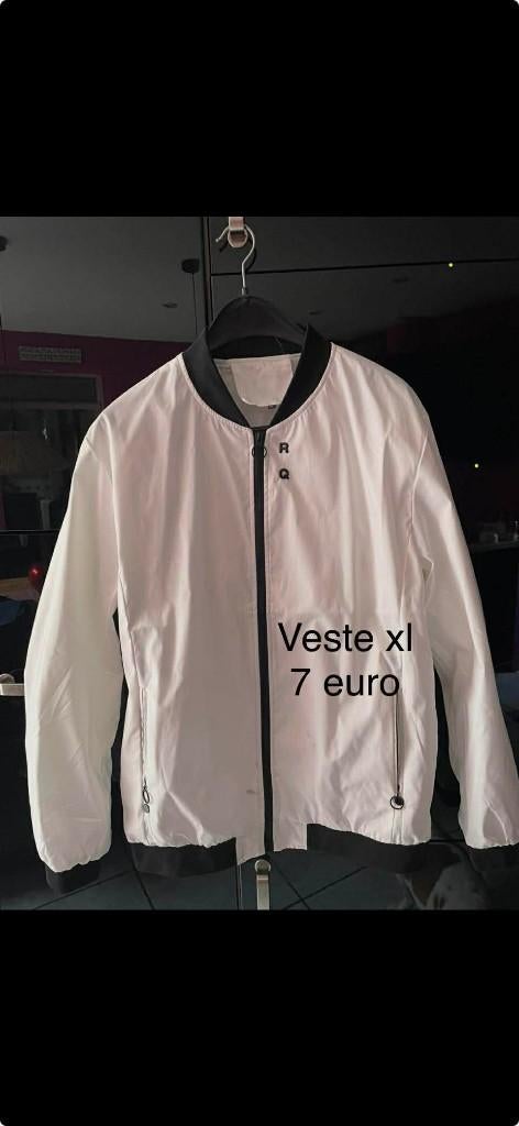 veste homme bon etat, Enlèvement, Comme neuf, Blanc