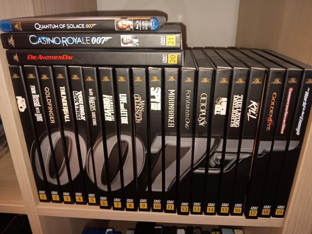 James Bond collectie, Cd's en Dvd's, Ophalen of Verzenden