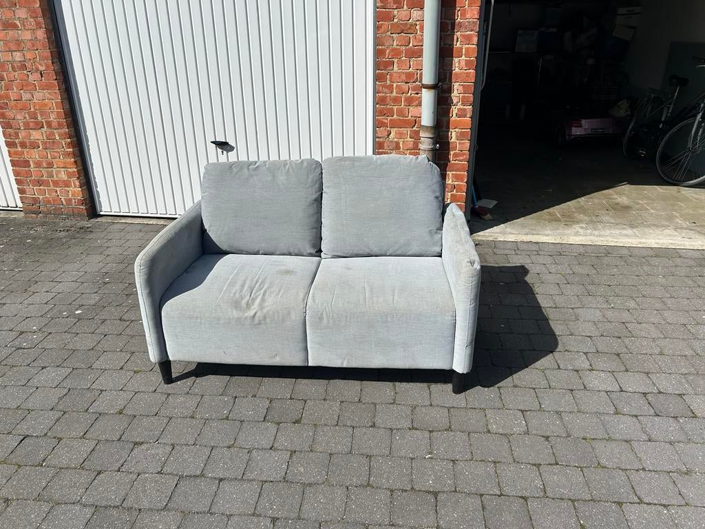 Zetel 2 personen, Ophalen of Verzenden, Zo goed als nieuw
