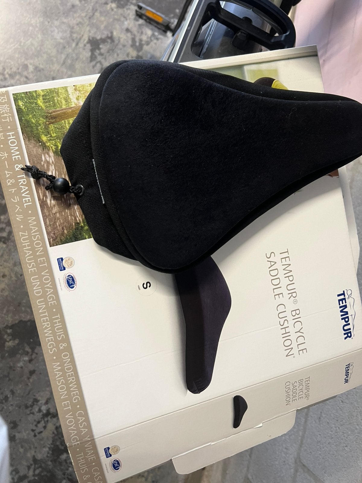 Tempur fiets zadel kussen nieuw, Fietsen en Brommers, Ophalen of Verzenden, Zadel