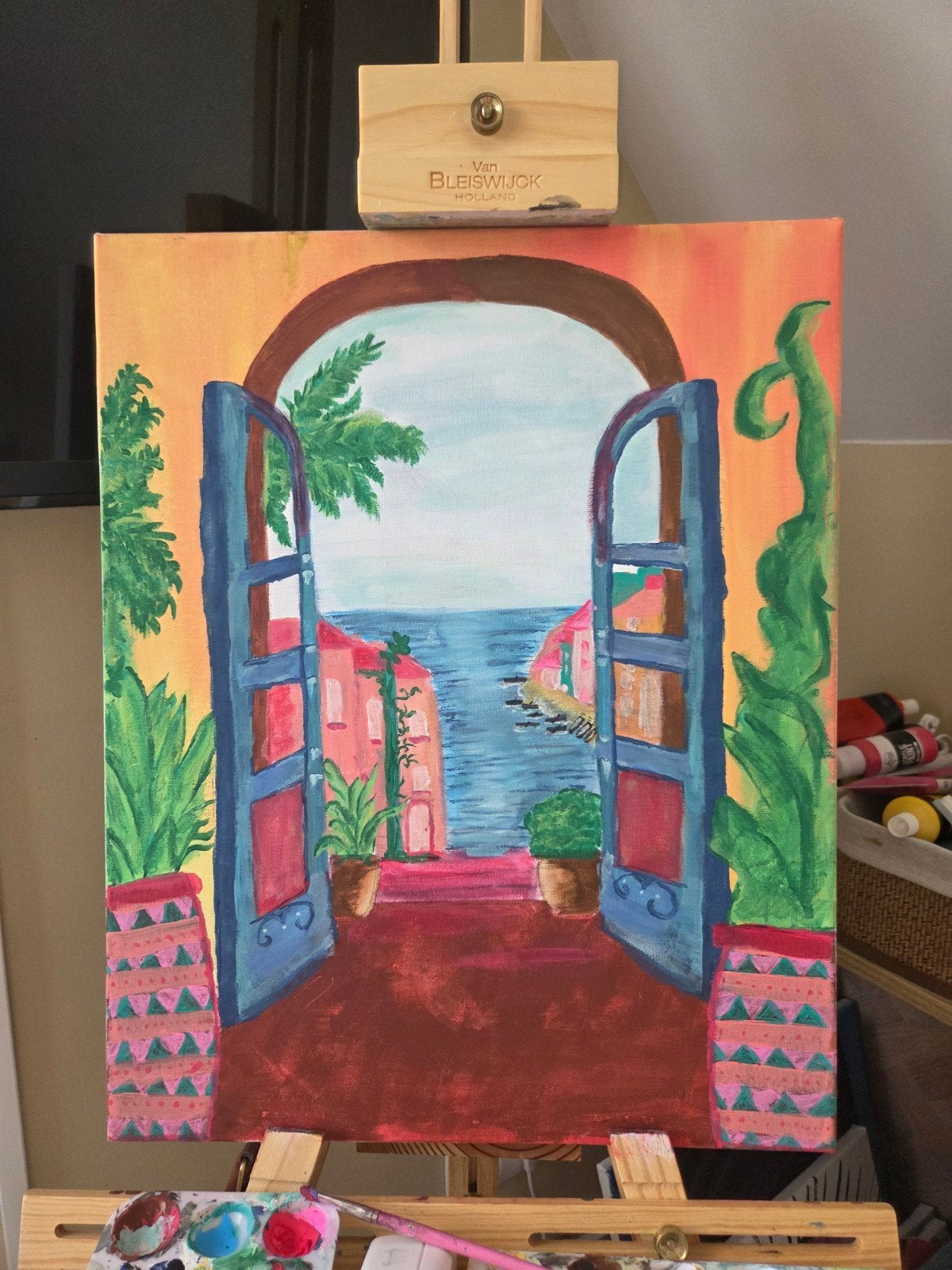 Zelfgemaakt Schilderij, Ophalen, Nieuw, Natuur