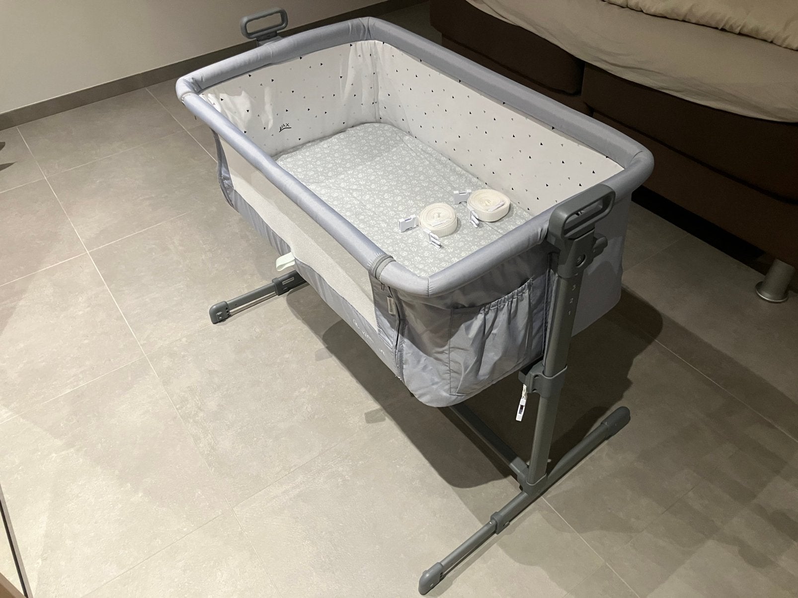 Co sleeper met beddengoed, Kinderen en Baby's, Ophalen, Zo goed als nieuw